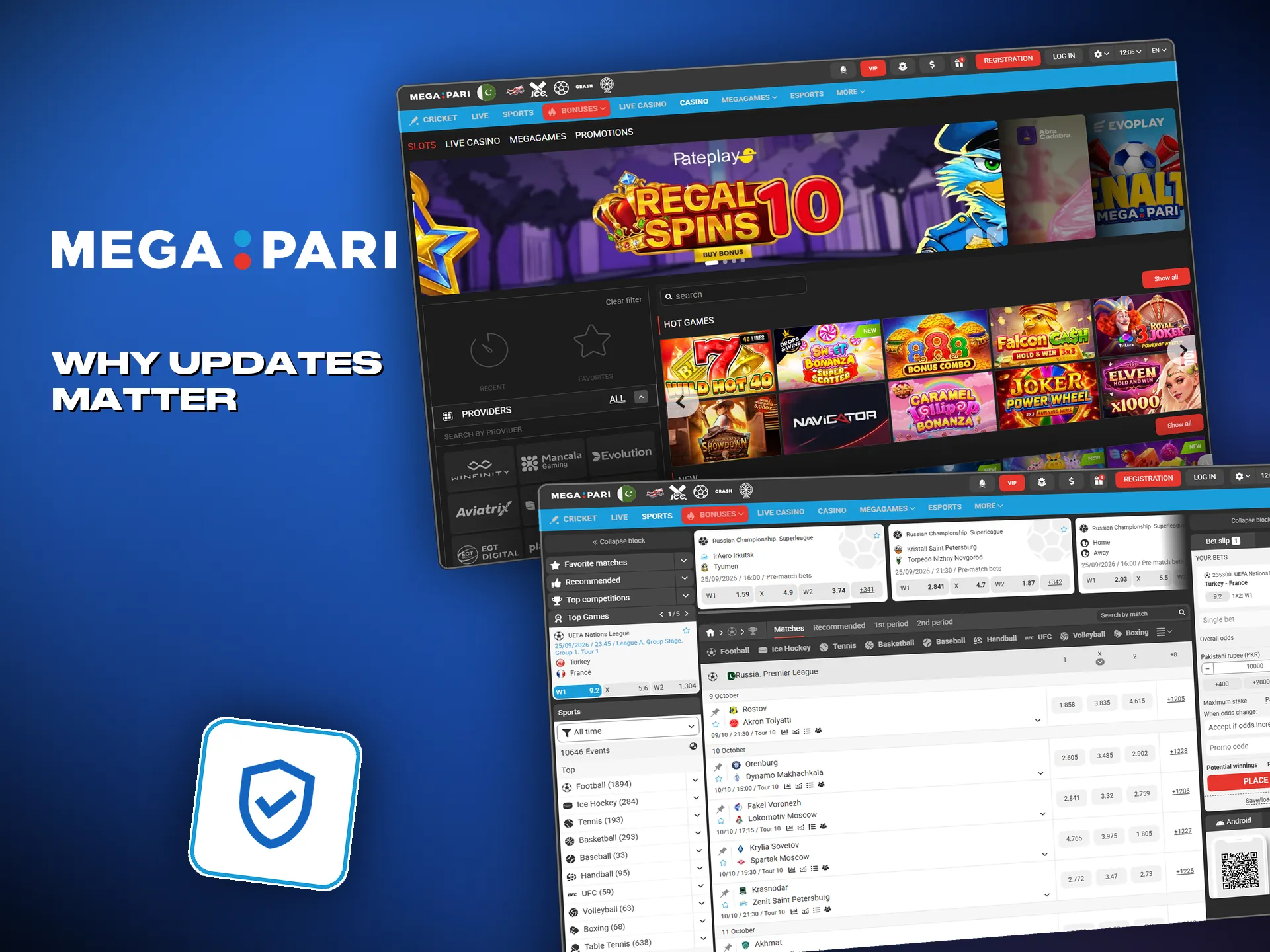 An update makes the app safer and quicker to load