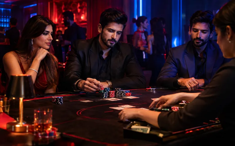 Table games on Megapari, blackjack and poker among them