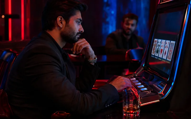 Video poker on Megapari, a game of decisions